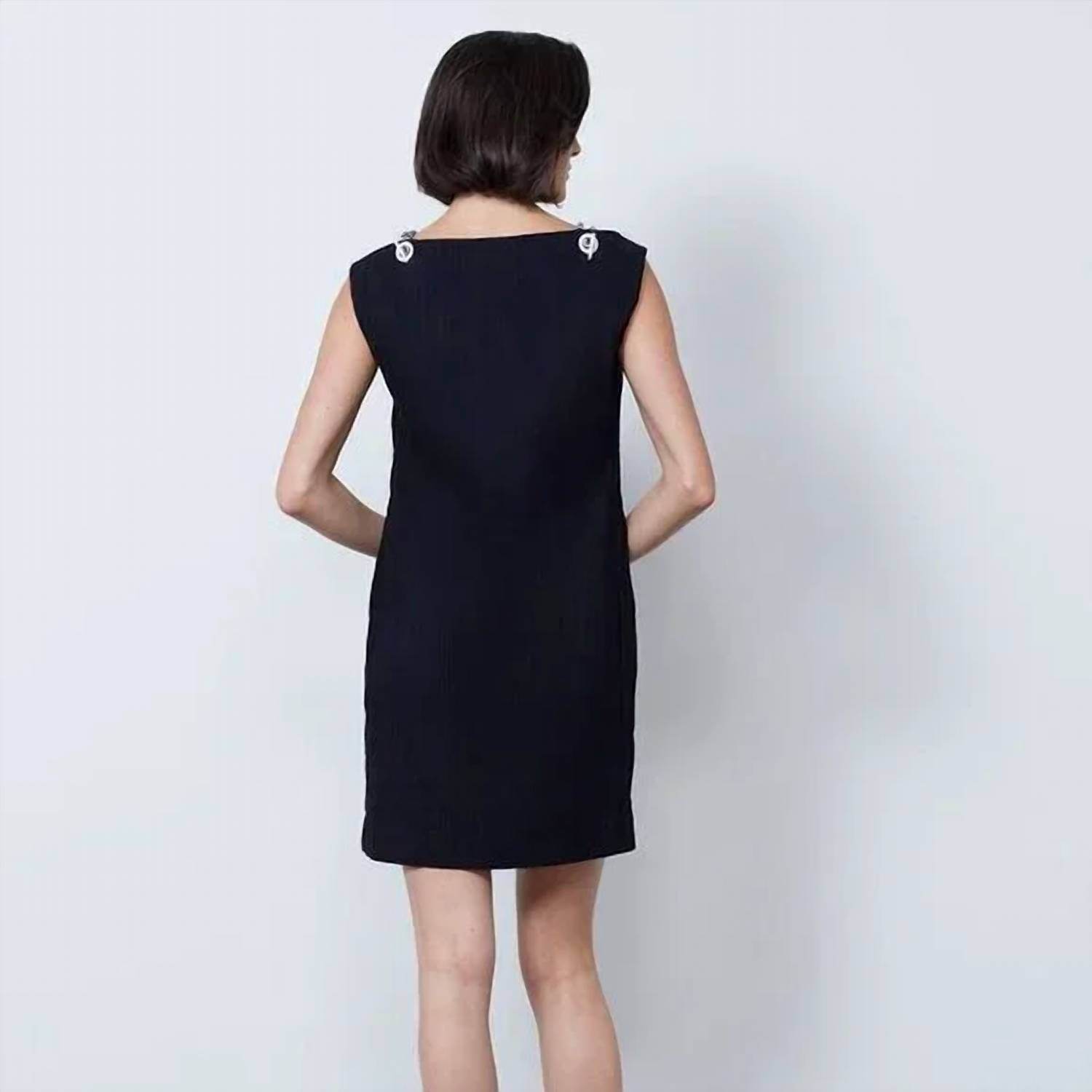 Etcetera - Nautical Plisse Jacquard T-Shirt Dress - Rack Hunt -