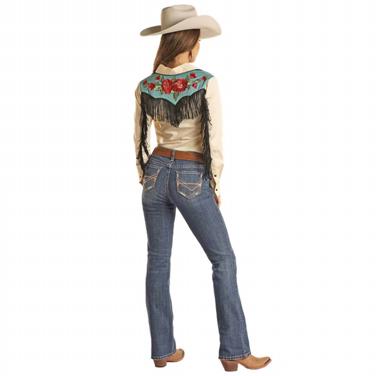 Rock & Roll Cowgirl - Vintage Riding Fit Jean - Rack Hunt