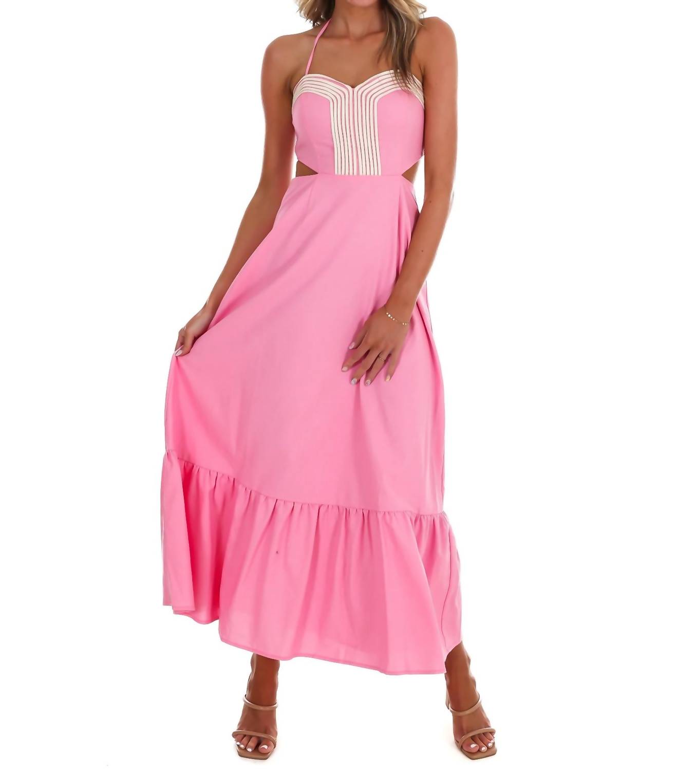 Women's Villa Rose Cut Out Maxi Dress