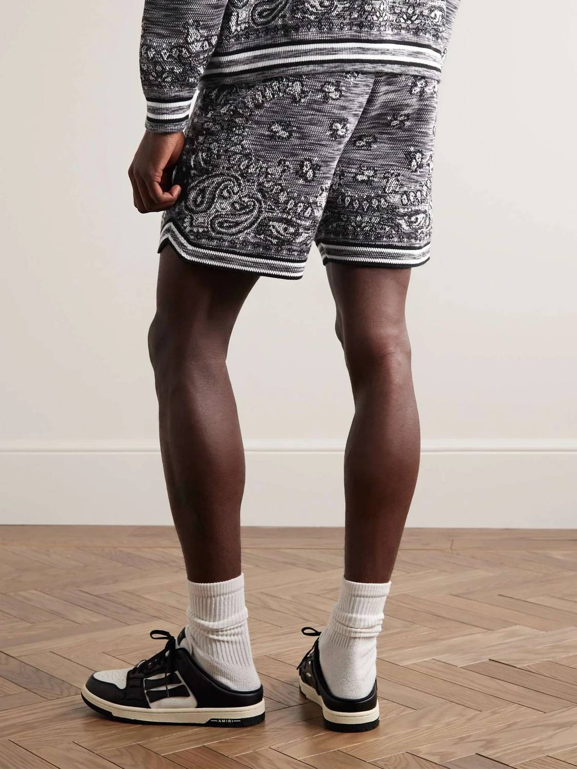 Men's Space Dye Bandana Shorts