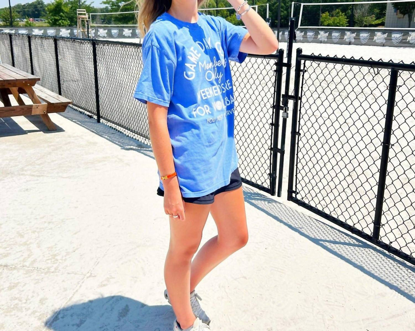 Volleyball Game Day Club Tee
