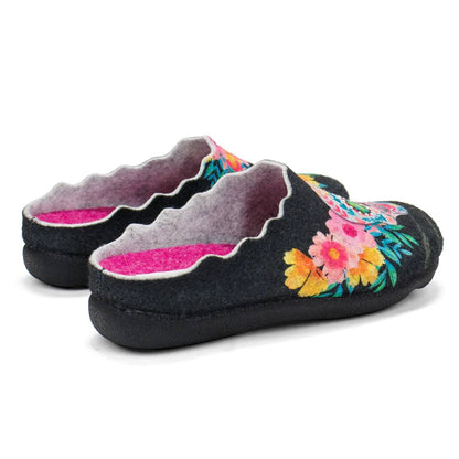 Women's Sugarskull Wool Slippers