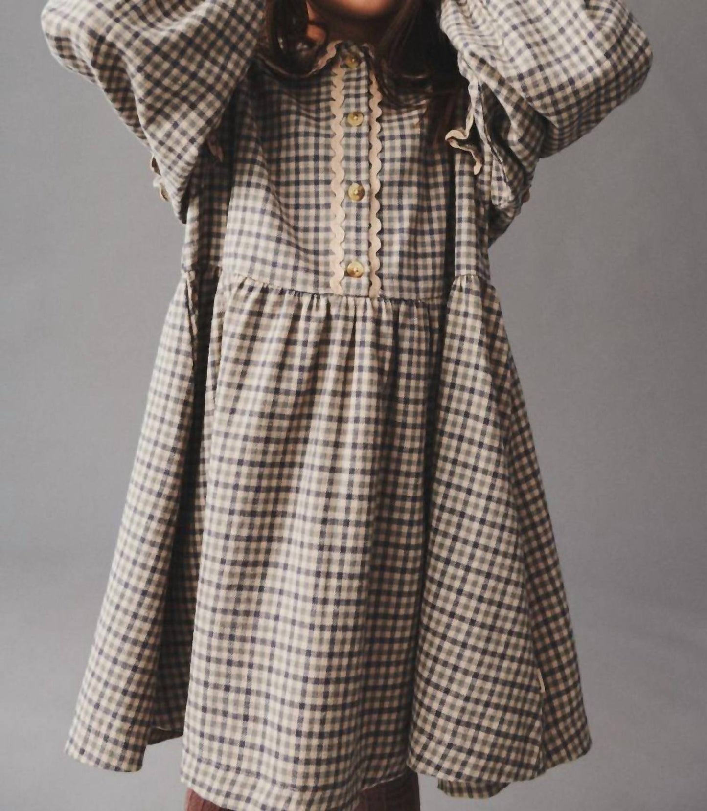 Alissa Check Dress