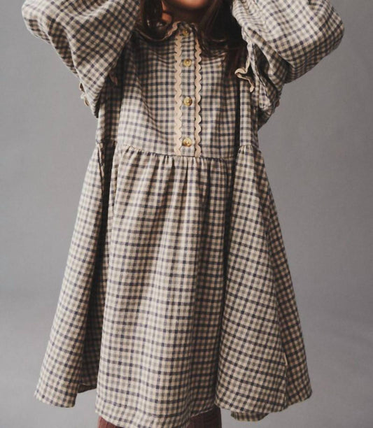 Alissa Check Dress