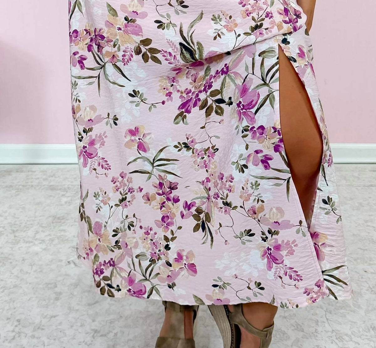 Women's Petal Kiss Midi Skirt