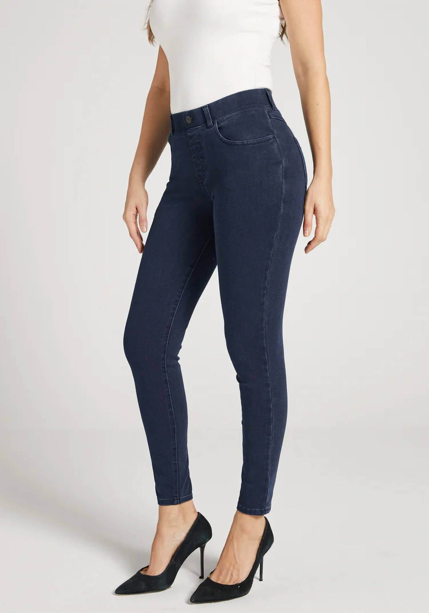 Betabrand - 4-pocket Yoga Skinny Leg Jeans - Rack Hunt -
