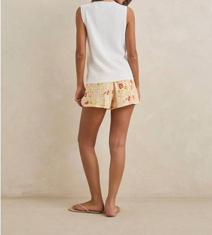 Wildflower Linen Shorts
