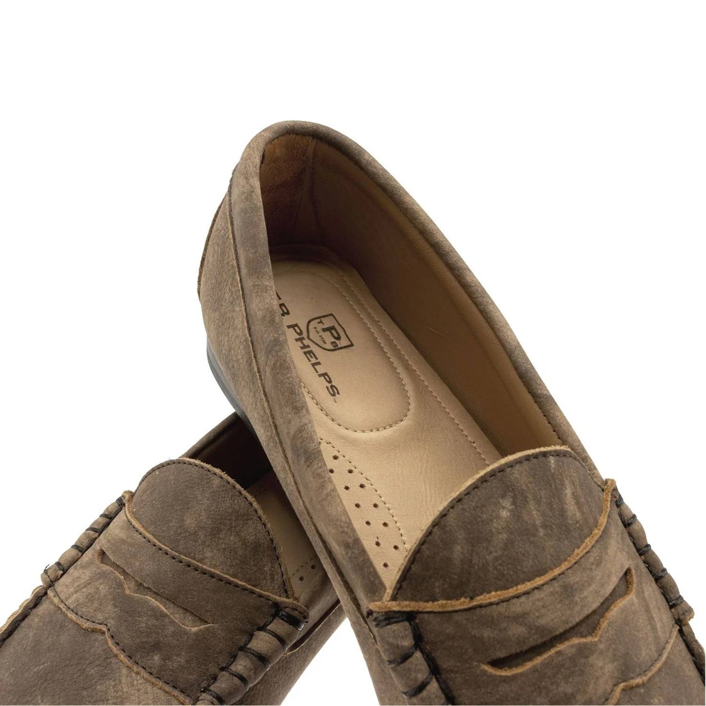 Men's Preston Washed Calfskin Penny Loafer