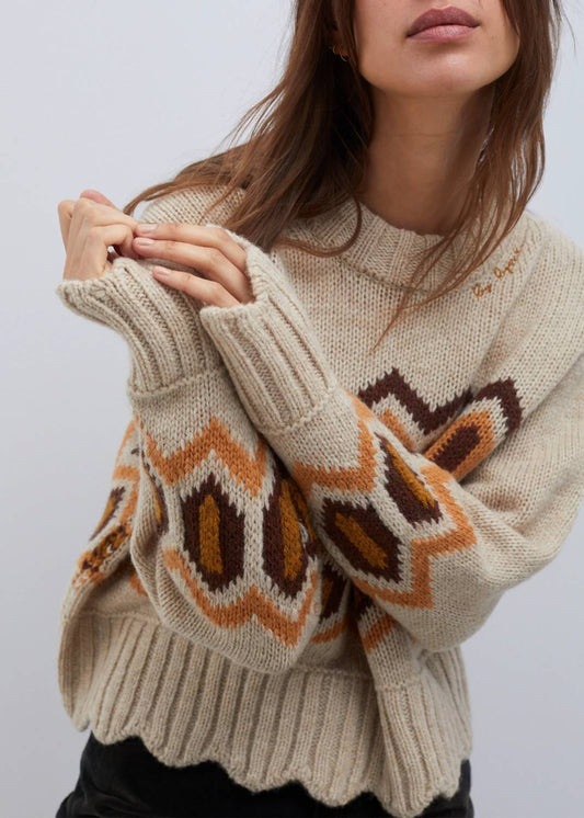 Argyle Wool Sweater