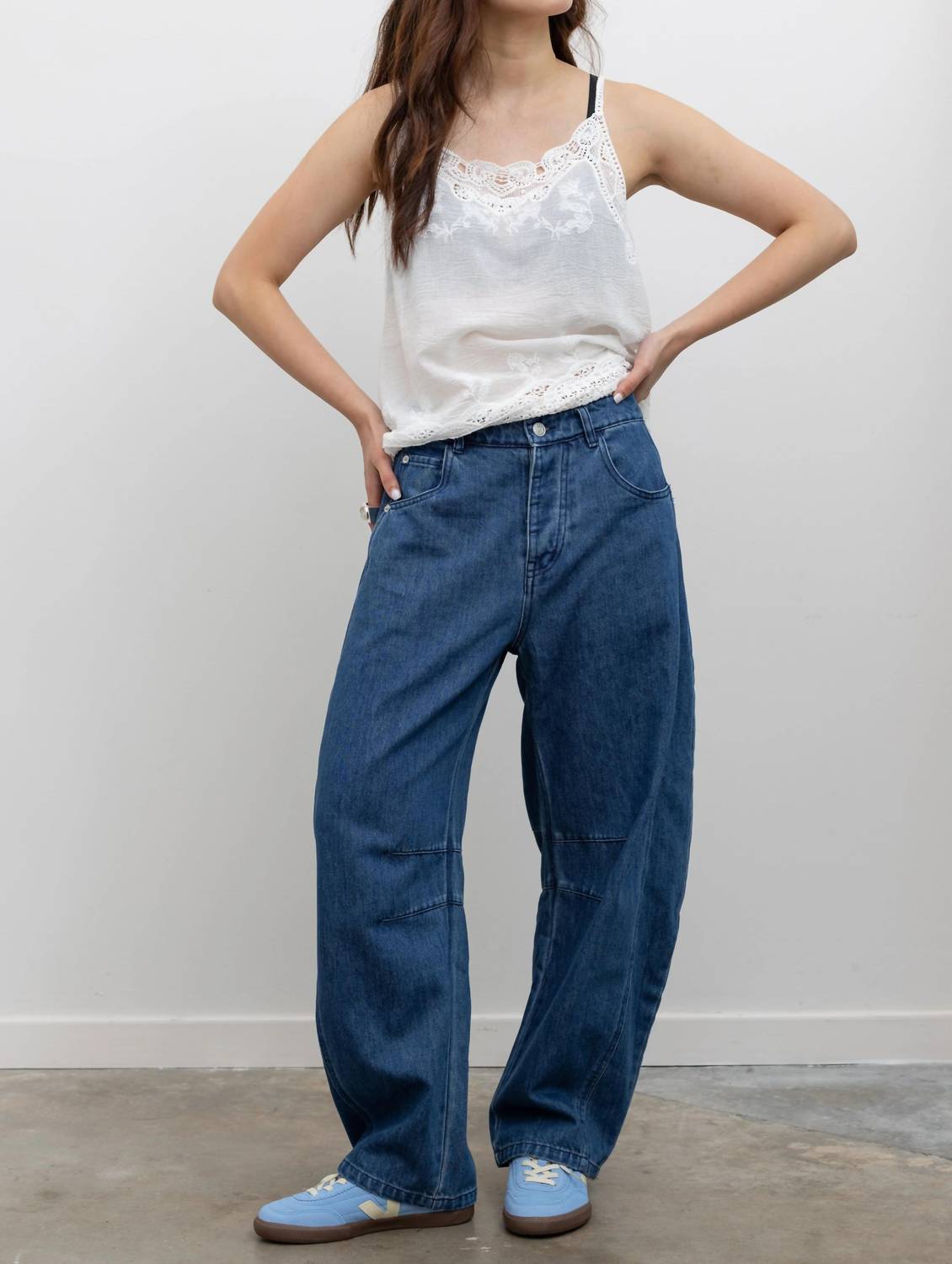 Denim Baggy Pants
