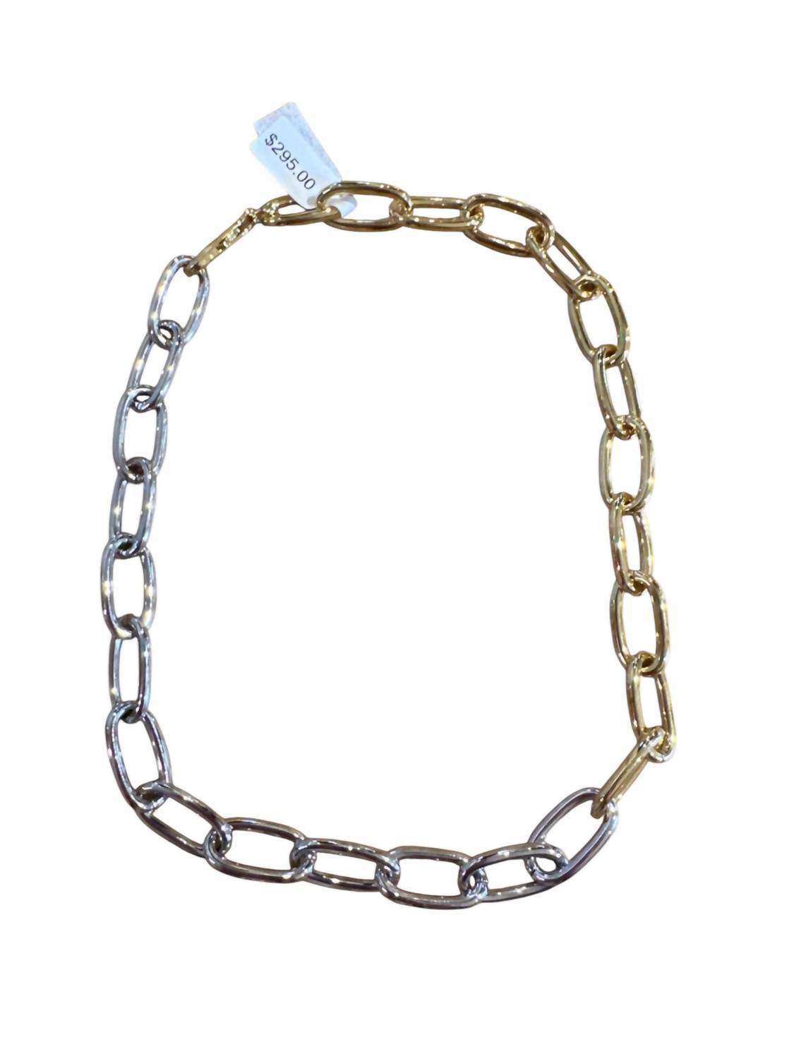 Delfina Delettrez - Women's Two-tone Chain-link Necklace - Rack Hunt -
