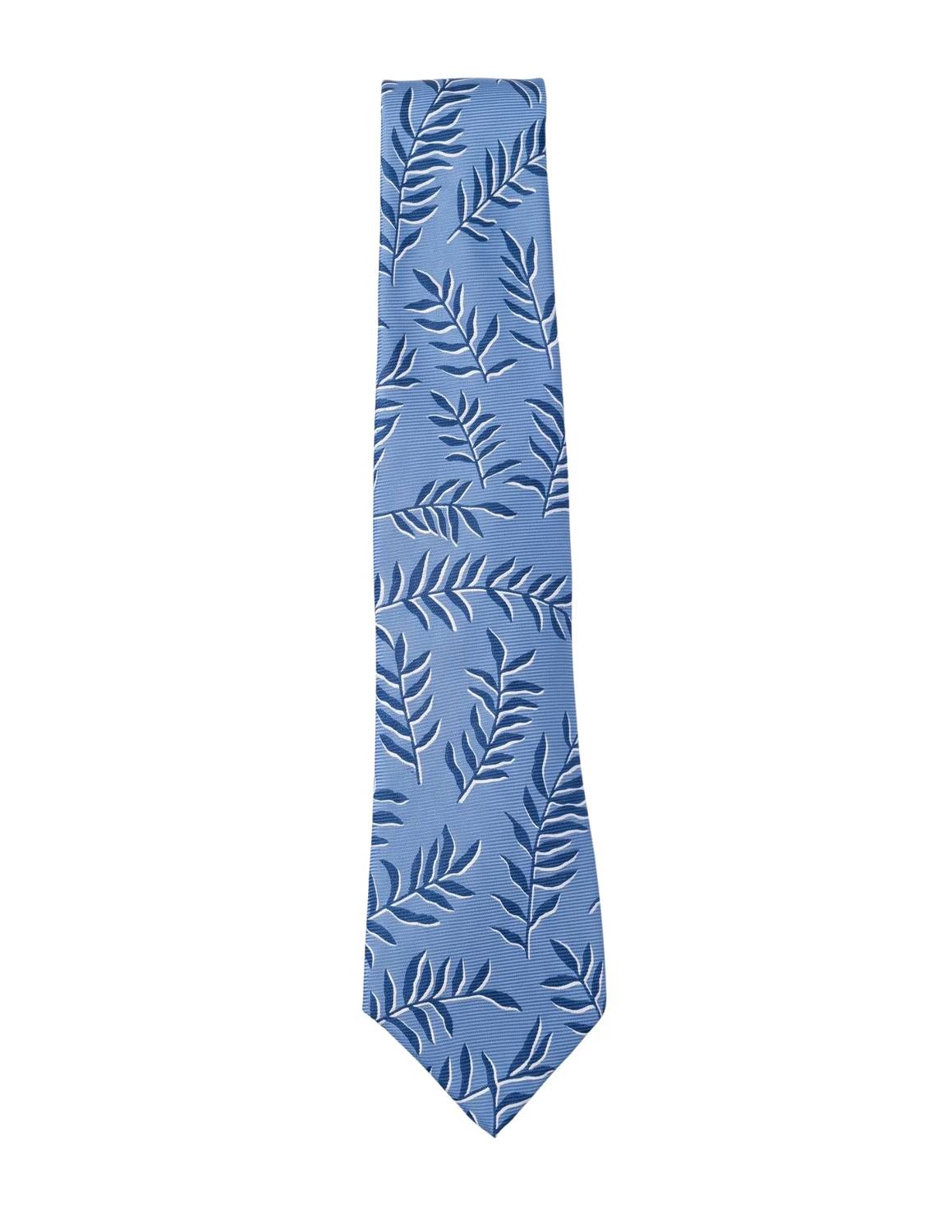Men's Leaf Print Tie