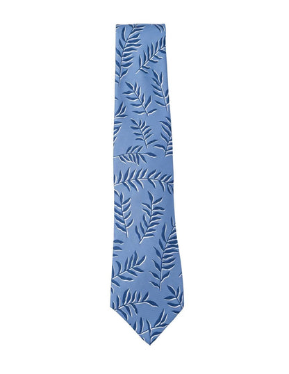 Men's Leaf Print Tie