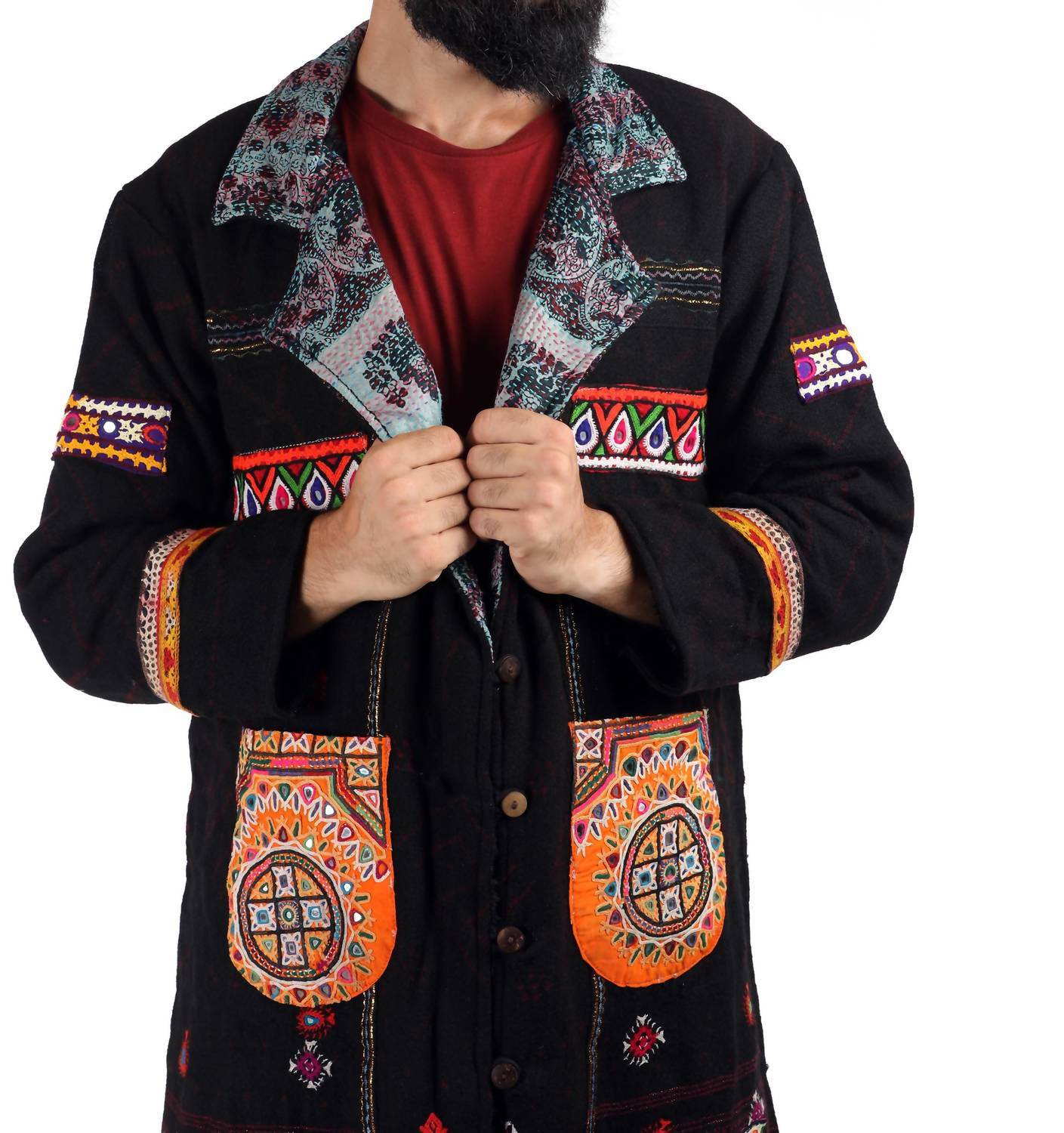 StandAwt - Handmade Merino Wool Coat - Rack Hunt -