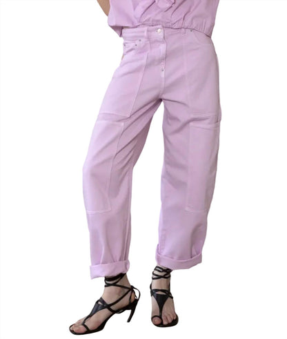 Utility Cropped Denim Pant