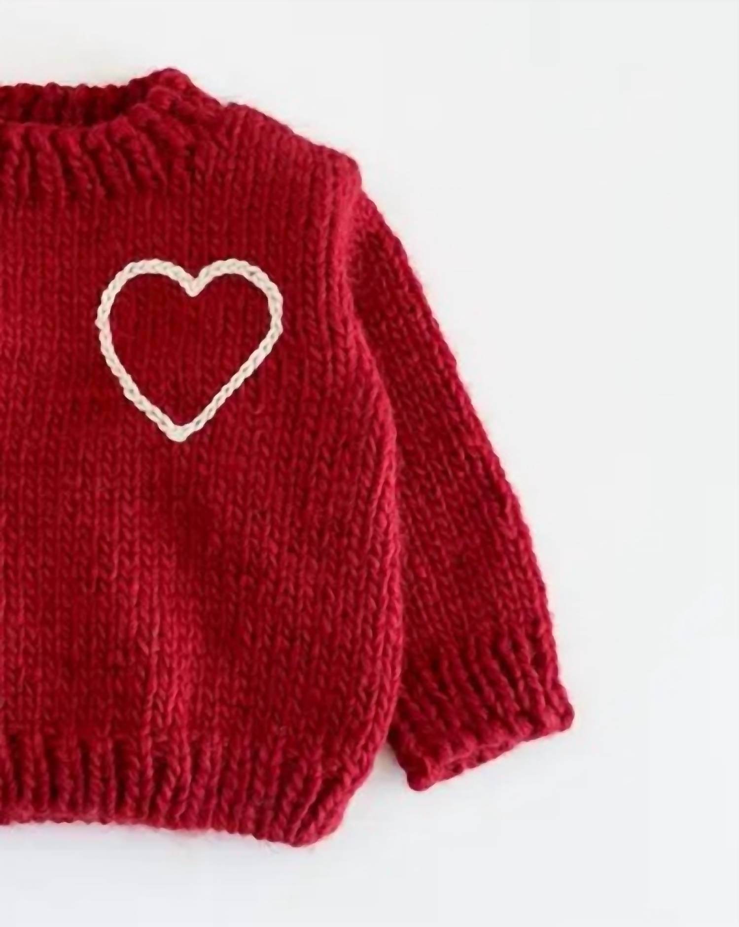 Figgy Friends - Kids Heart Sweater - Rack Hunt -