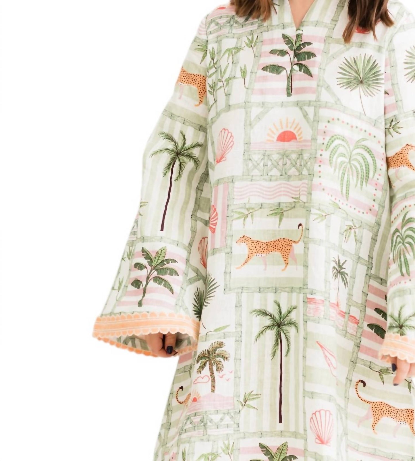 Eloise Mini Caftan Dress