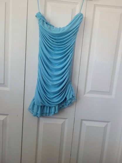 Women's Ruffled Mini Dress