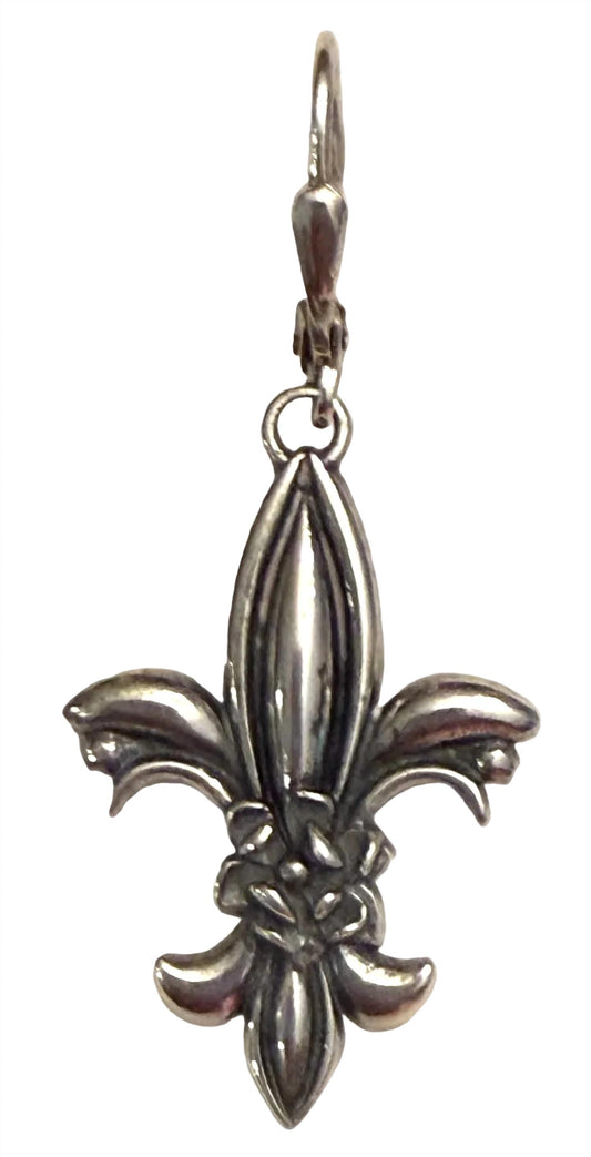 Women's Magnolia Fleur De Lis Earrings