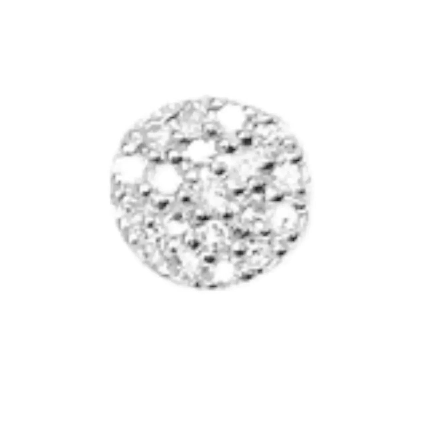 La Soula Jewelry - Women's Circle Diamond Circle Earrings - Rack Hunt