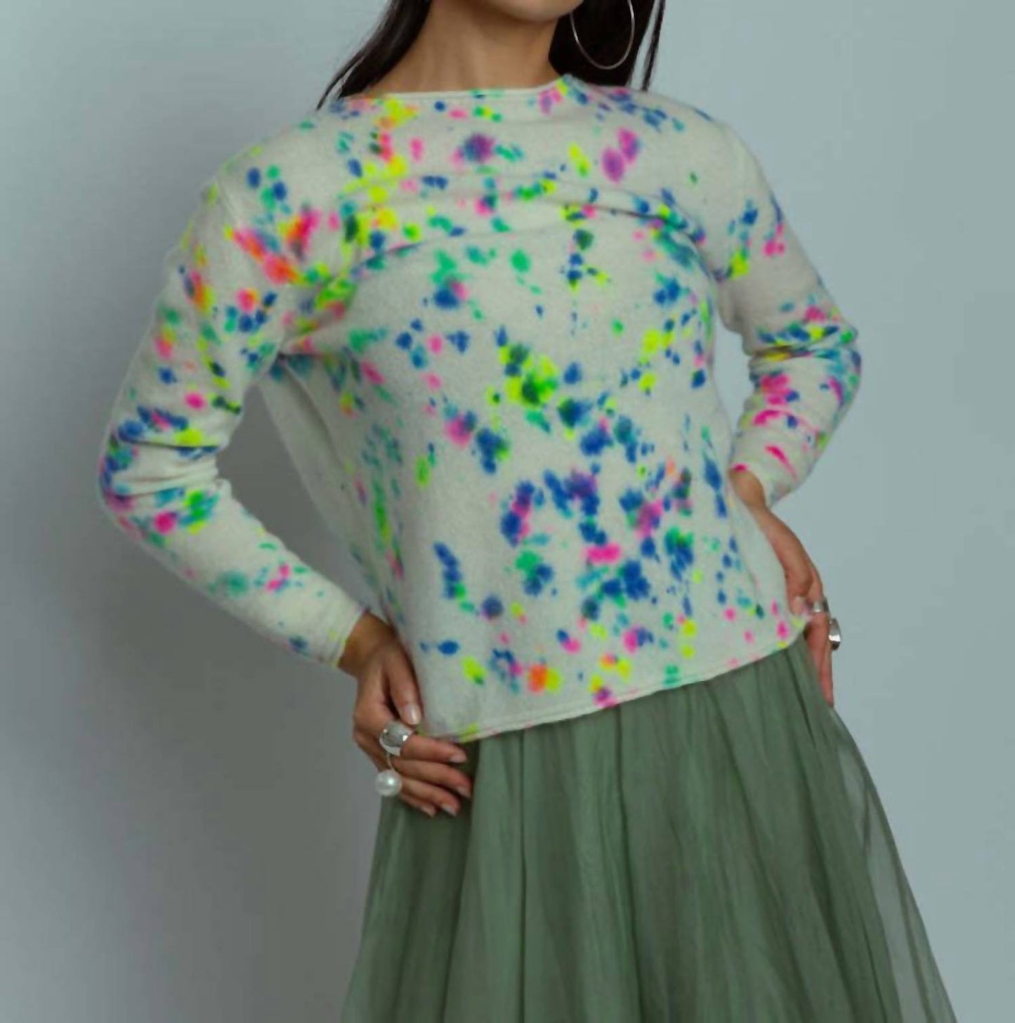Long Sleeve Cashmere Sweater
