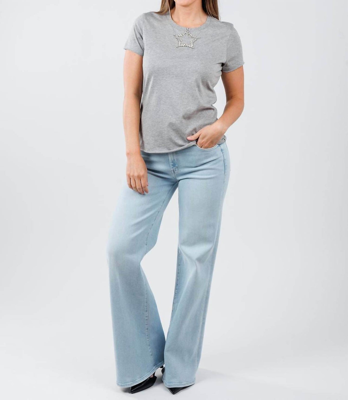 Suzy T - Women's Amelia Center Star Top - Rack Hunt -