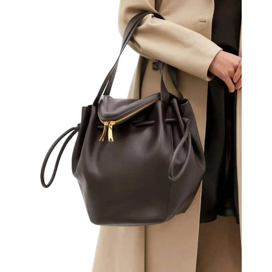 Bottega Veneta - Women's Beak Large Calfskin Shoulder Bag - Rack Hunt