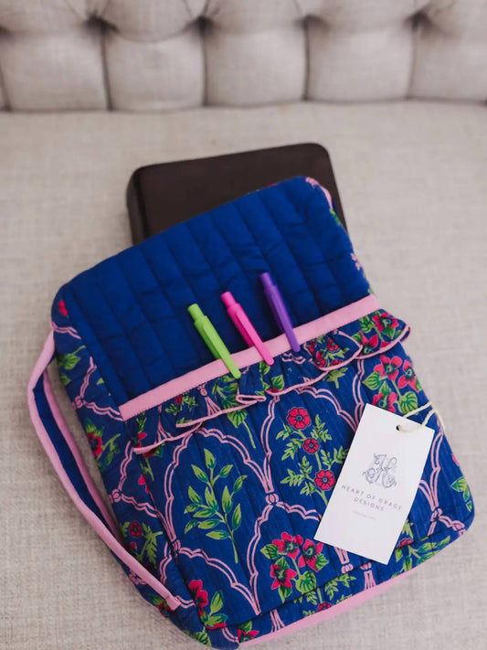 Women's Quilted Bible Cover Bag