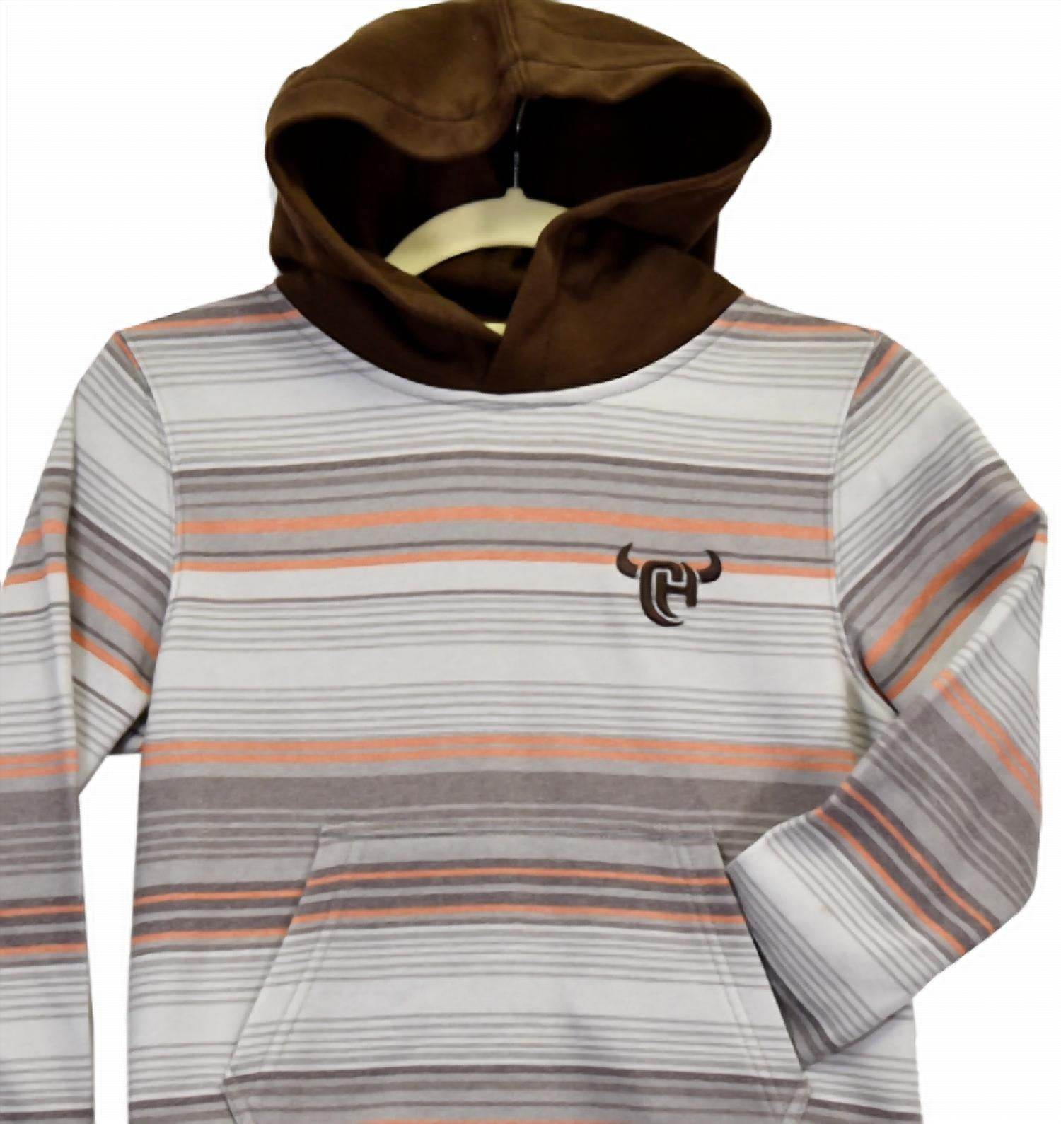 Cowboy Hardware - Boy's Desert Serape Hooded Fleece - Rack Hunt -