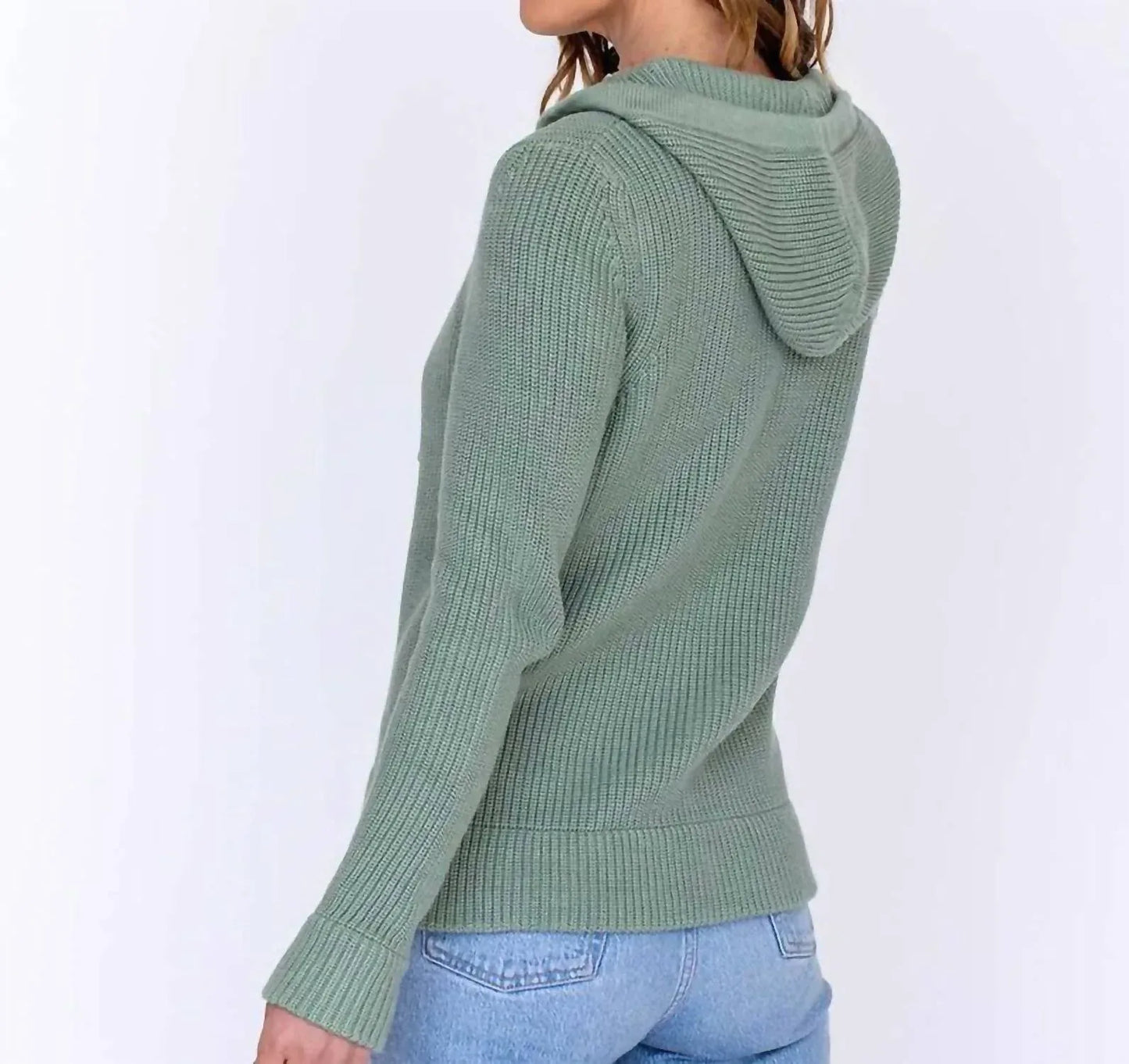 Pura Cashmere - Fisherman Hoodie Sweater - Rack Hunt
