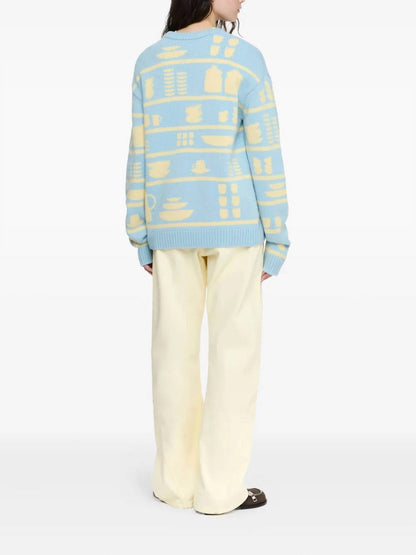 Crockery Jacquard Jumper
