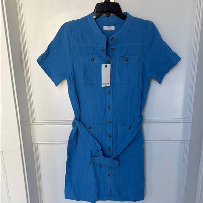 Cotton Gauze Short Sleeve Avery Dress