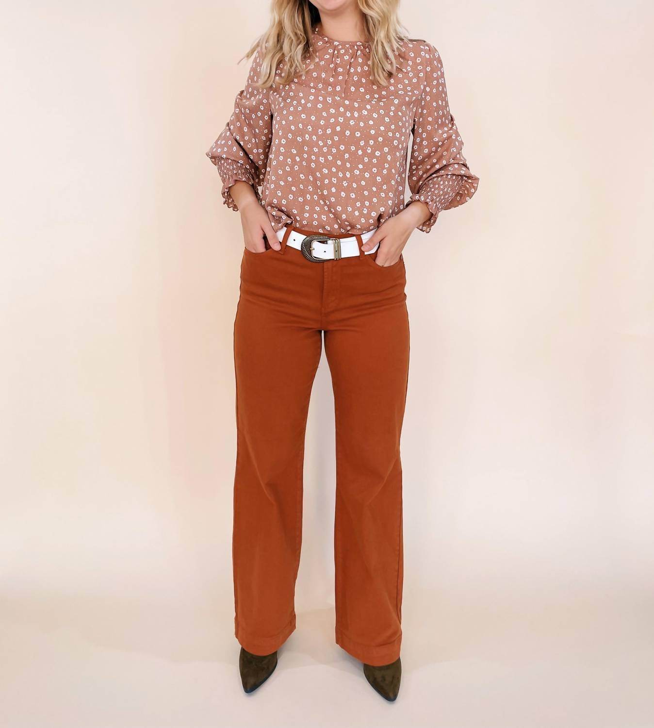 PineyPalm - Kate Smocked Blouse - Rack Hunt -