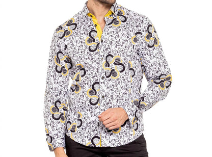 Honeycomb Hive Button Down Shirt