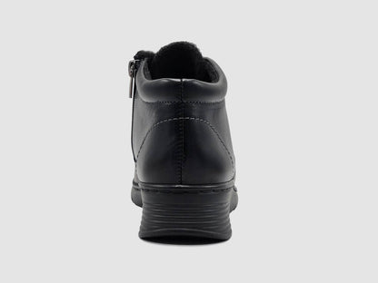 Women's Theia Fleece-lined Zip-up Leather Boots