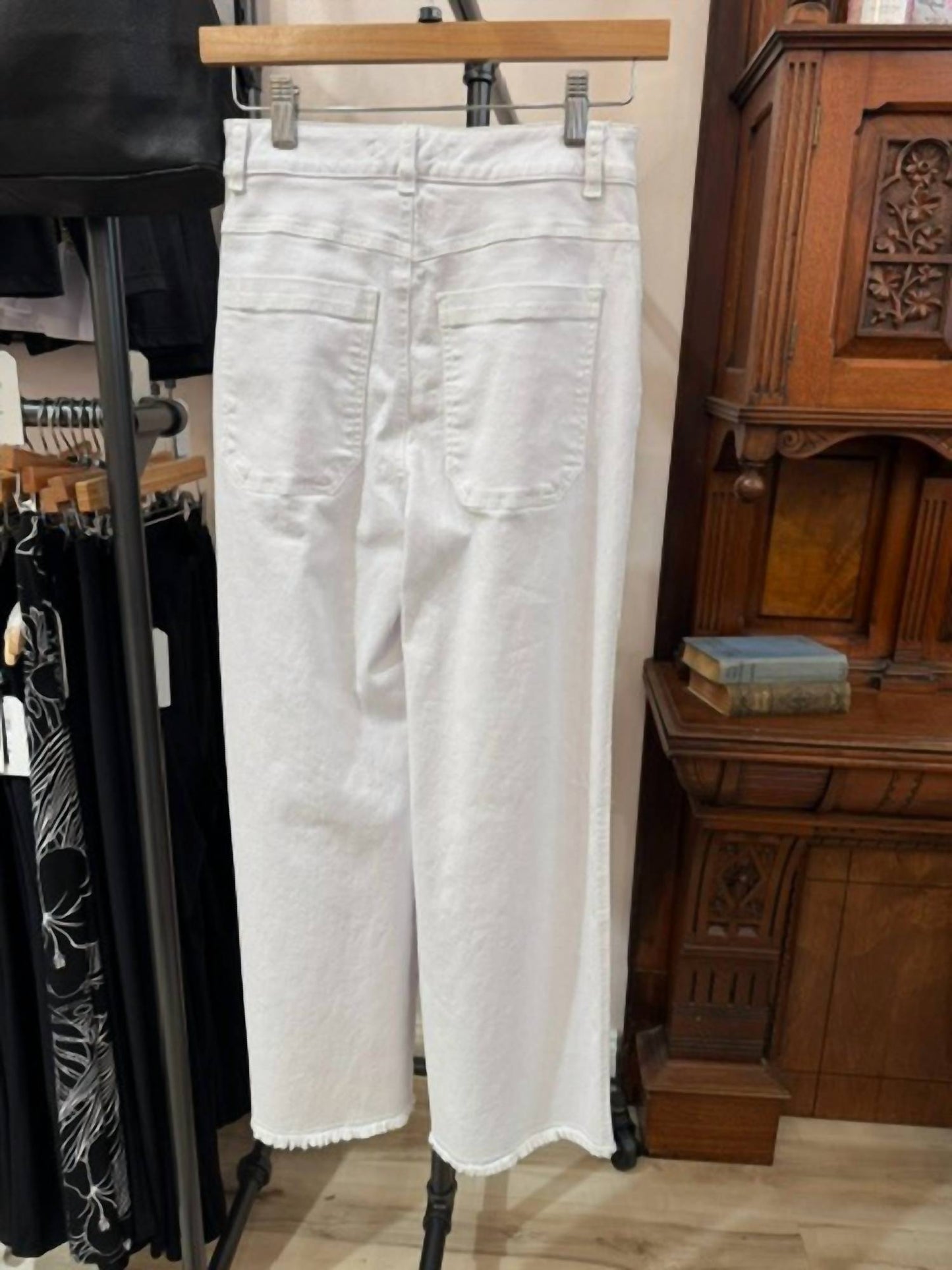 Wide Leg Denim Pants