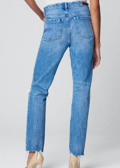 Distressed Straight Jean