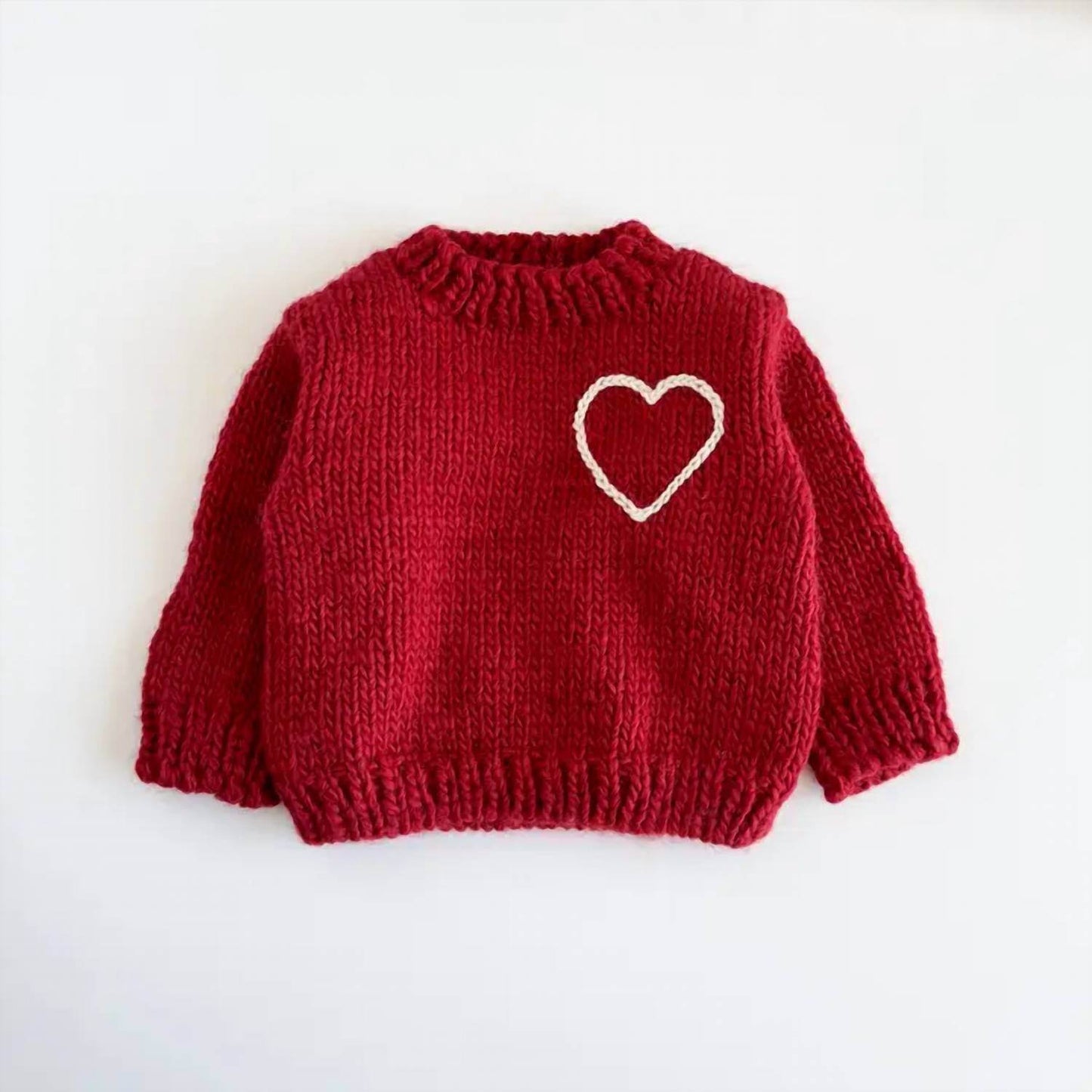 Figgy Friends - Kids Heart Sweater - Rack Hunt -