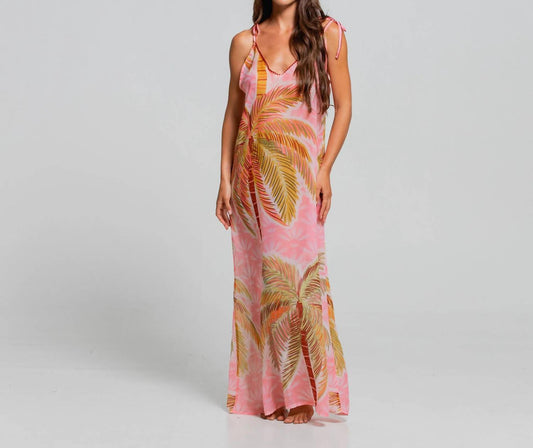 SUNLIT PALMS MAXI DRESS