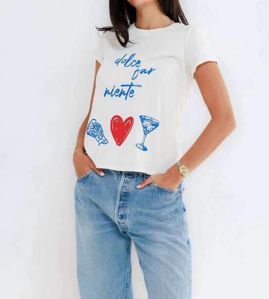 Dolce Far Niente Femme Crew Top