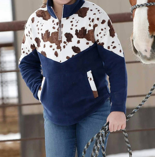 Quarter Zip Pullover Sweatshirt