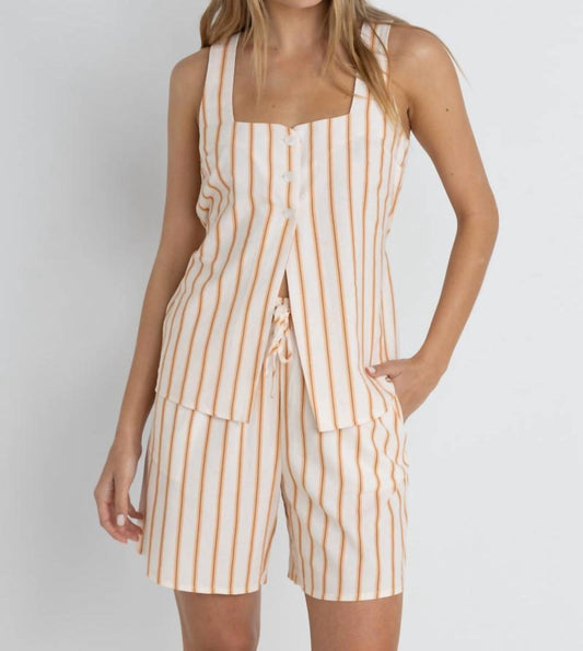 Tide Stripe Longline Shorts