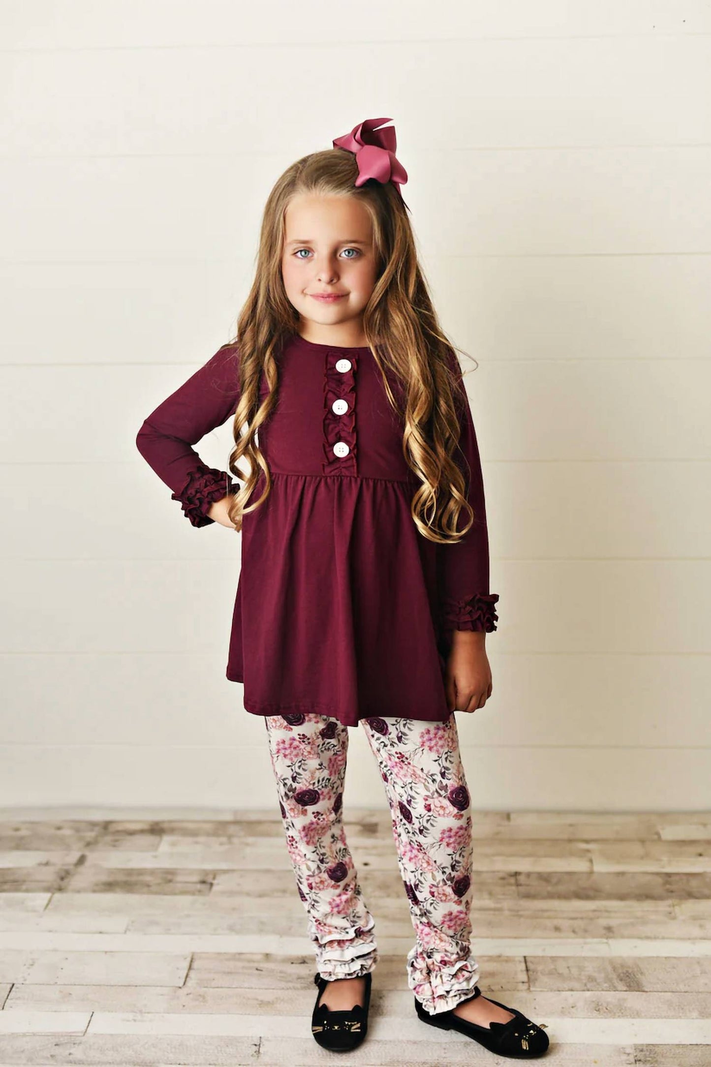 Girls Floral Set