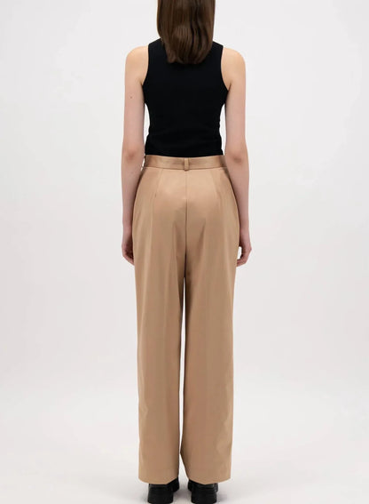 HARRIS WHARF - Pleated Wide Leg Trouser - Rack Hunt