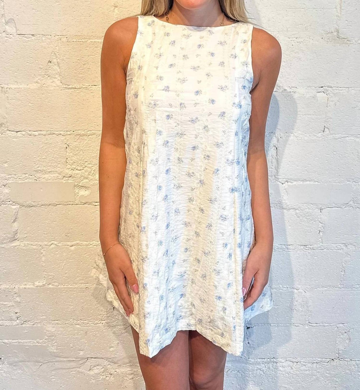 Into the Garden Mini Dress