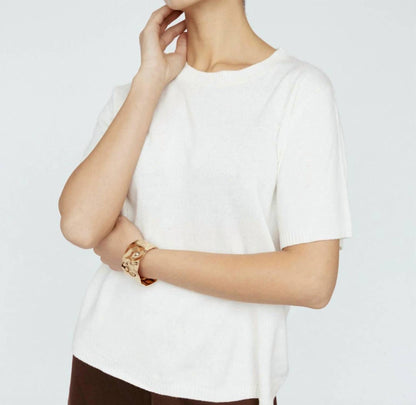 Cashmere Blend Tee