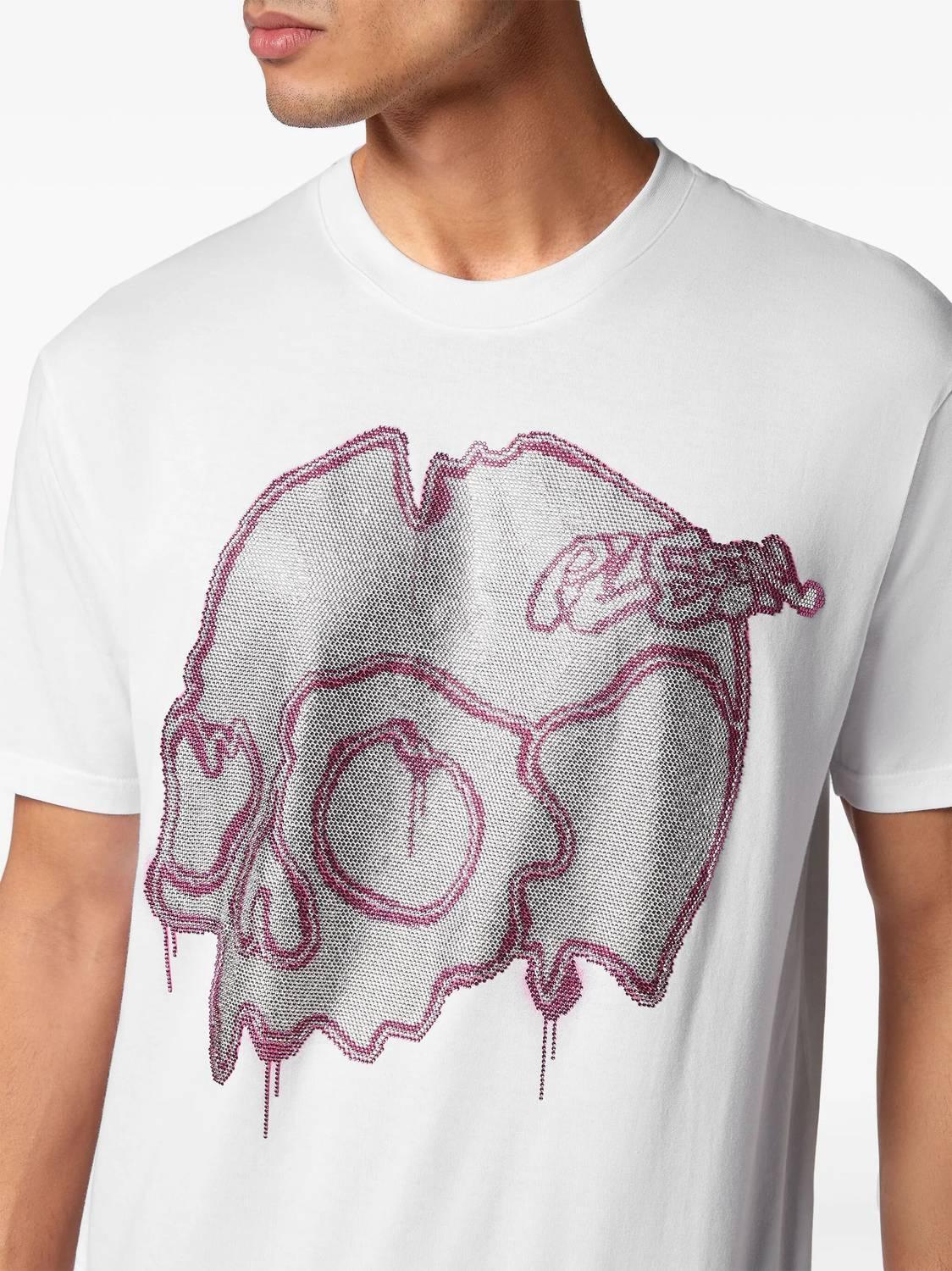 PHILIPP PLEIN - Crystal Skull Tee T-shirt - Rack Hunt