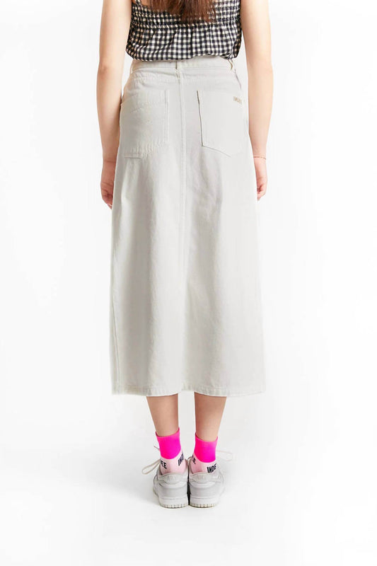 INDEE - Girl's Pompei Long Denim Front Slip Skirt - Rack Hunt -