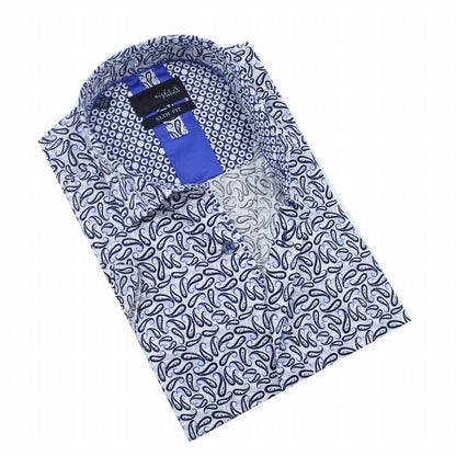 Scattered Paisley Short Sleeve Shirt