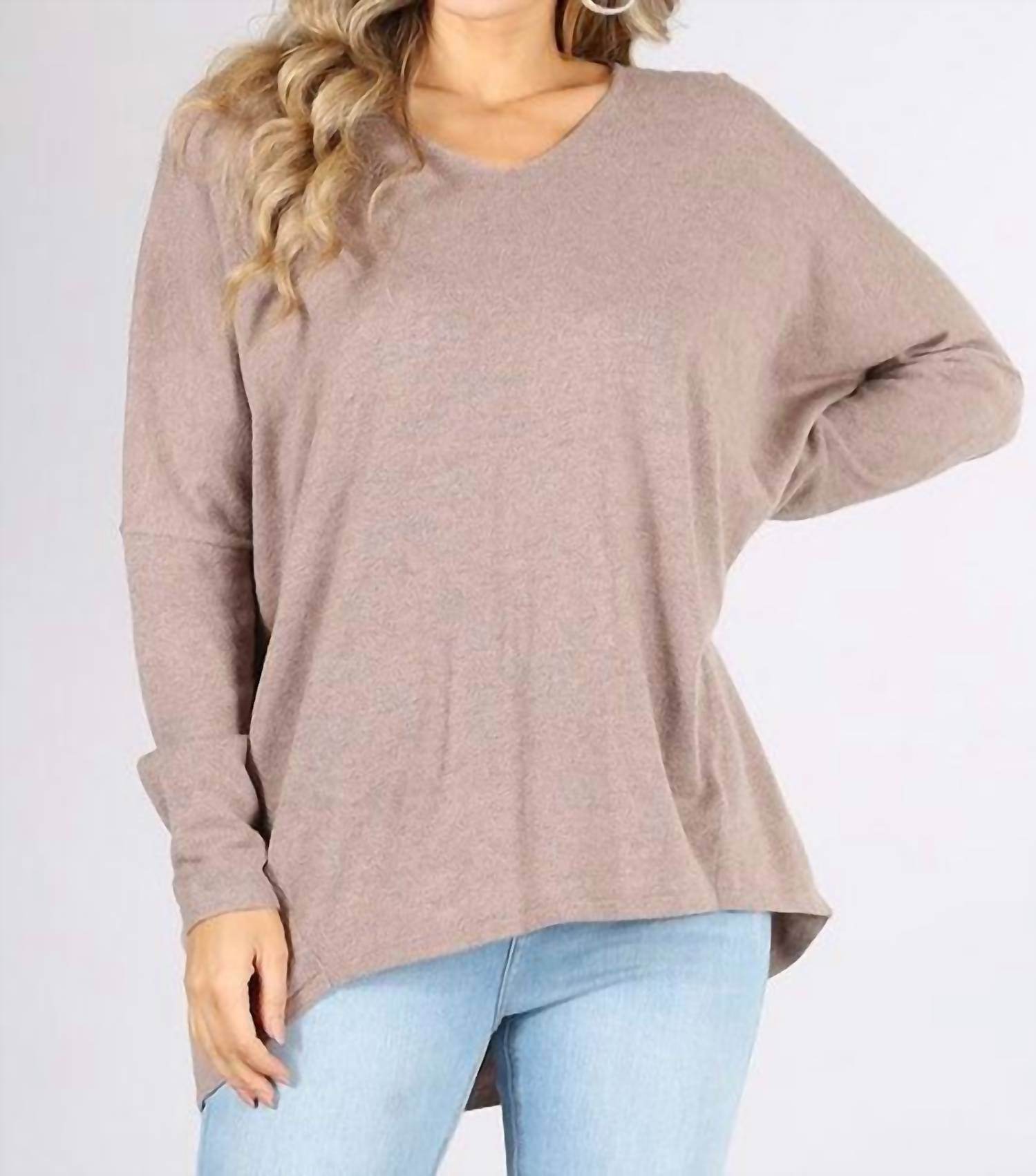 BLVD - Taylor Oversized Dolman Sleeve Top - Rack Hunt -